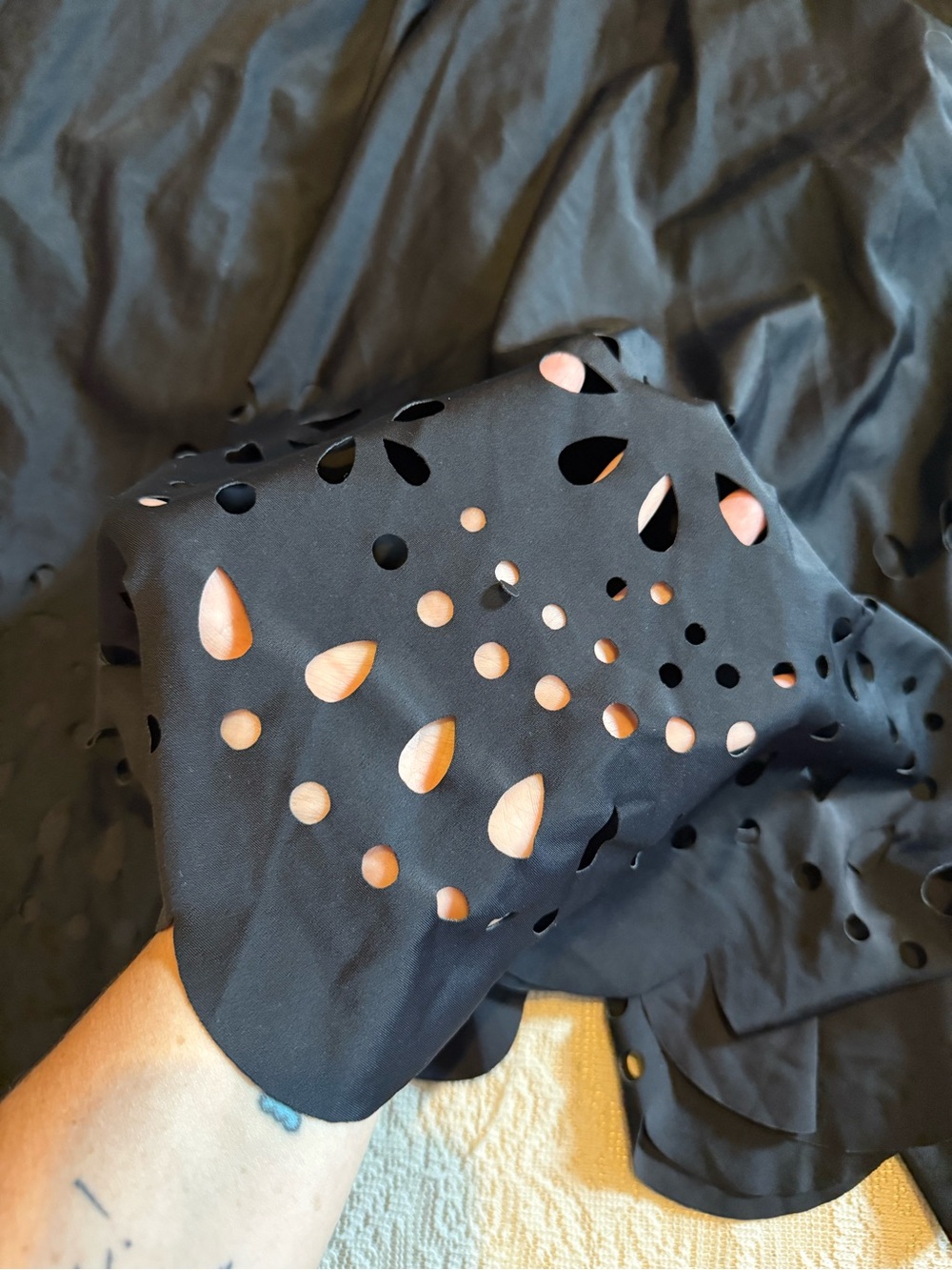 NWT Bloomchic laser cut eyelet swim dress - Picture 5 of 11